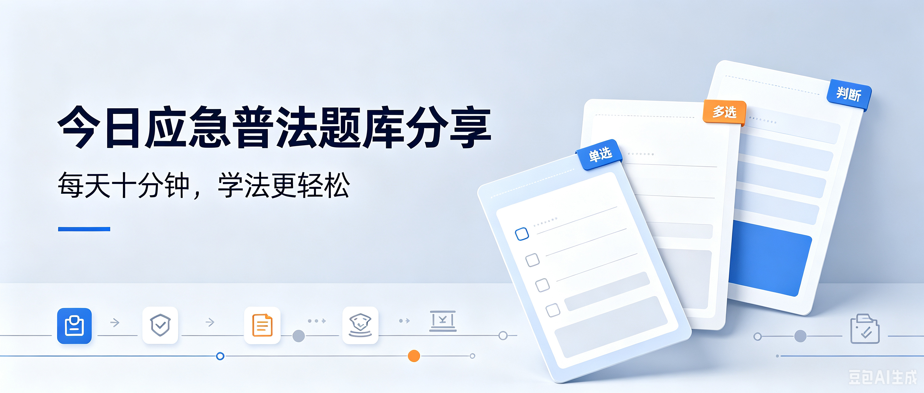 应急普法竞赛每日题库（2026-07-12）：今天新增1题，重点考职业病防治法